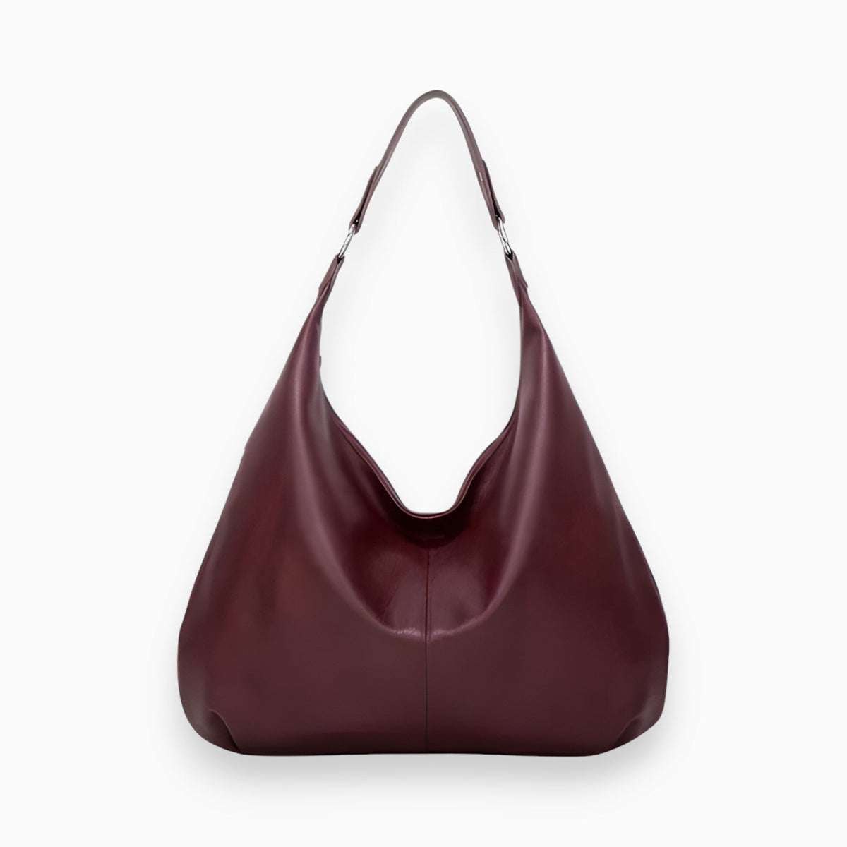 Women's Soft Hobo Shoulder Bag with Adjustable Strap