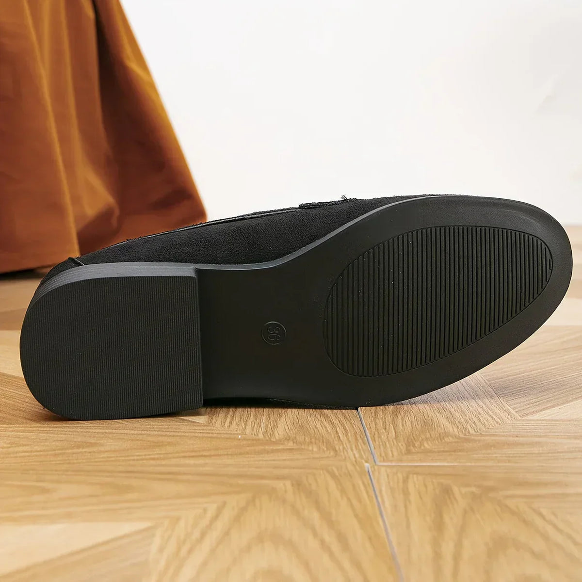 Women's Loafers with Soft Suede Upper and EVA Comfort