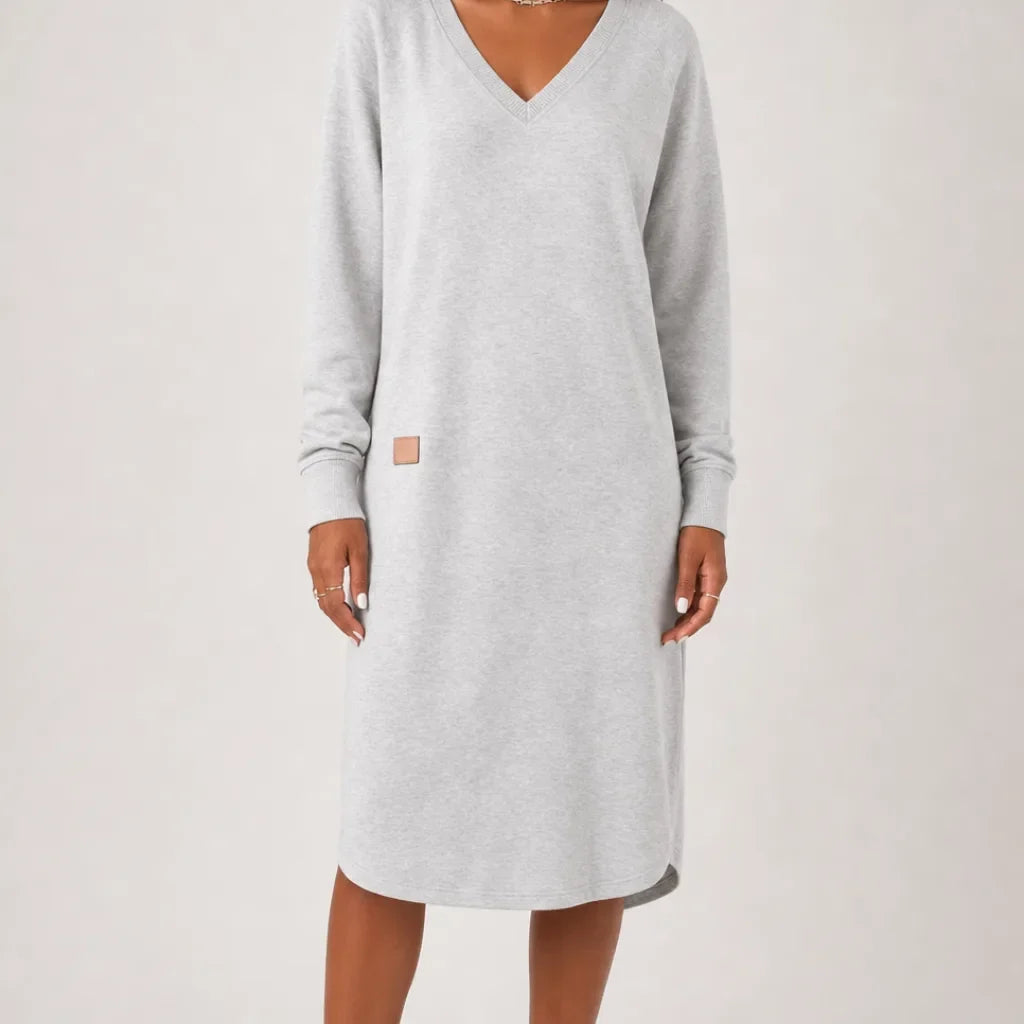 Sylvaine | Women's Comfort Knit Sweater Dress