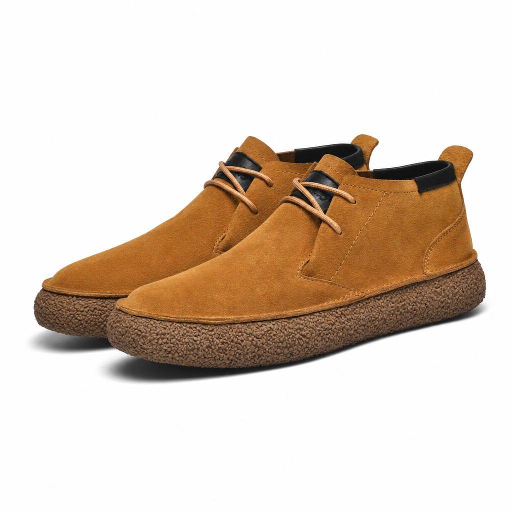 The Lucca Suede Mid-Top Loafer