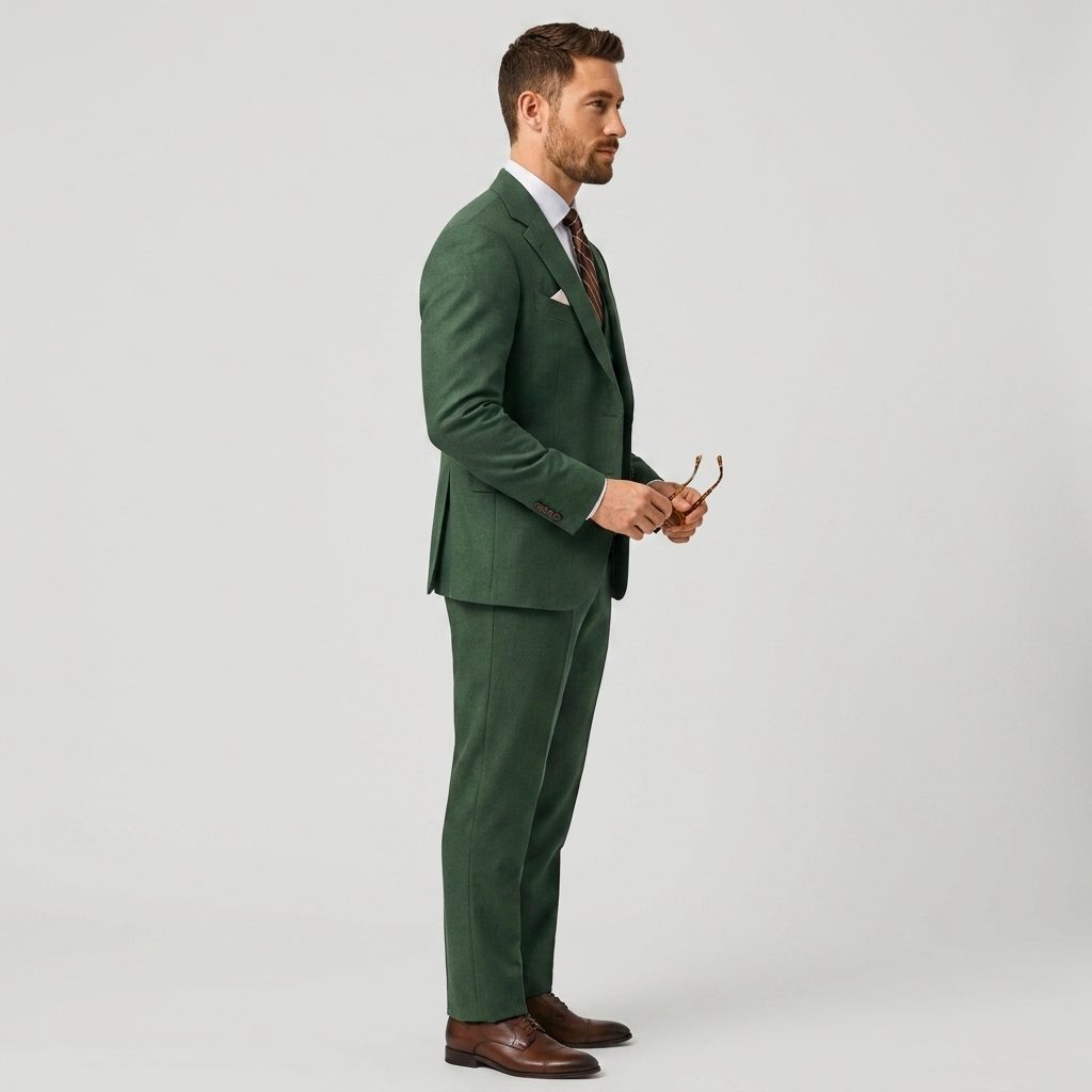 Three-Piece Double-Breasted Blazer Set for Men