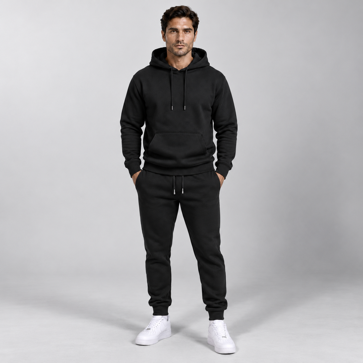 Montarello Men’s Hoodie and Joggers Tracksuit Set Relaxed