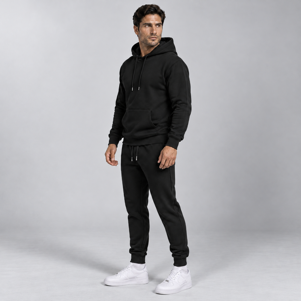 Montarello Men’s Hoodie and Joggers Tracksuit Set Relaxed
