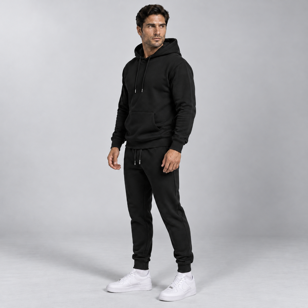 Montarello Men’s Hoodie and Joggers Tracksuit Set Relaxed