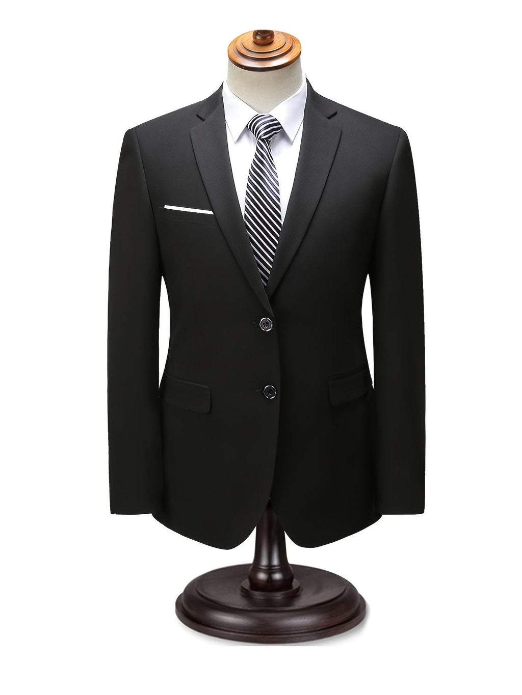 Two-Button Notch Lapel Suit for Men