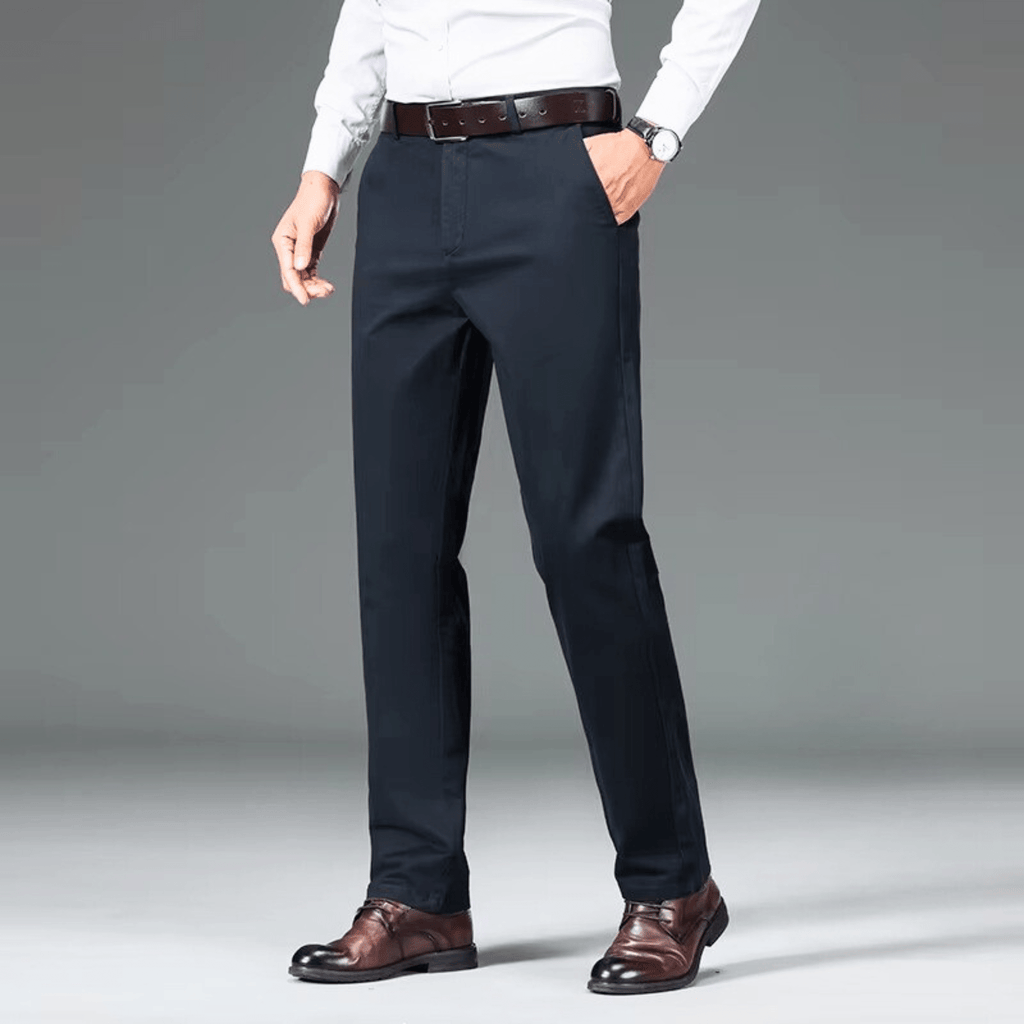 STRAIGHT WINTER PANTS FOR MEN