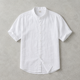 White (Stand Collar)
