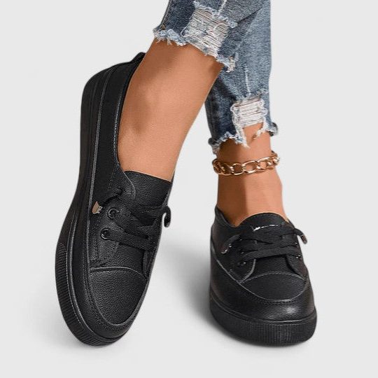 Whittaker | Canvas Lace-Up Sneakers for Women