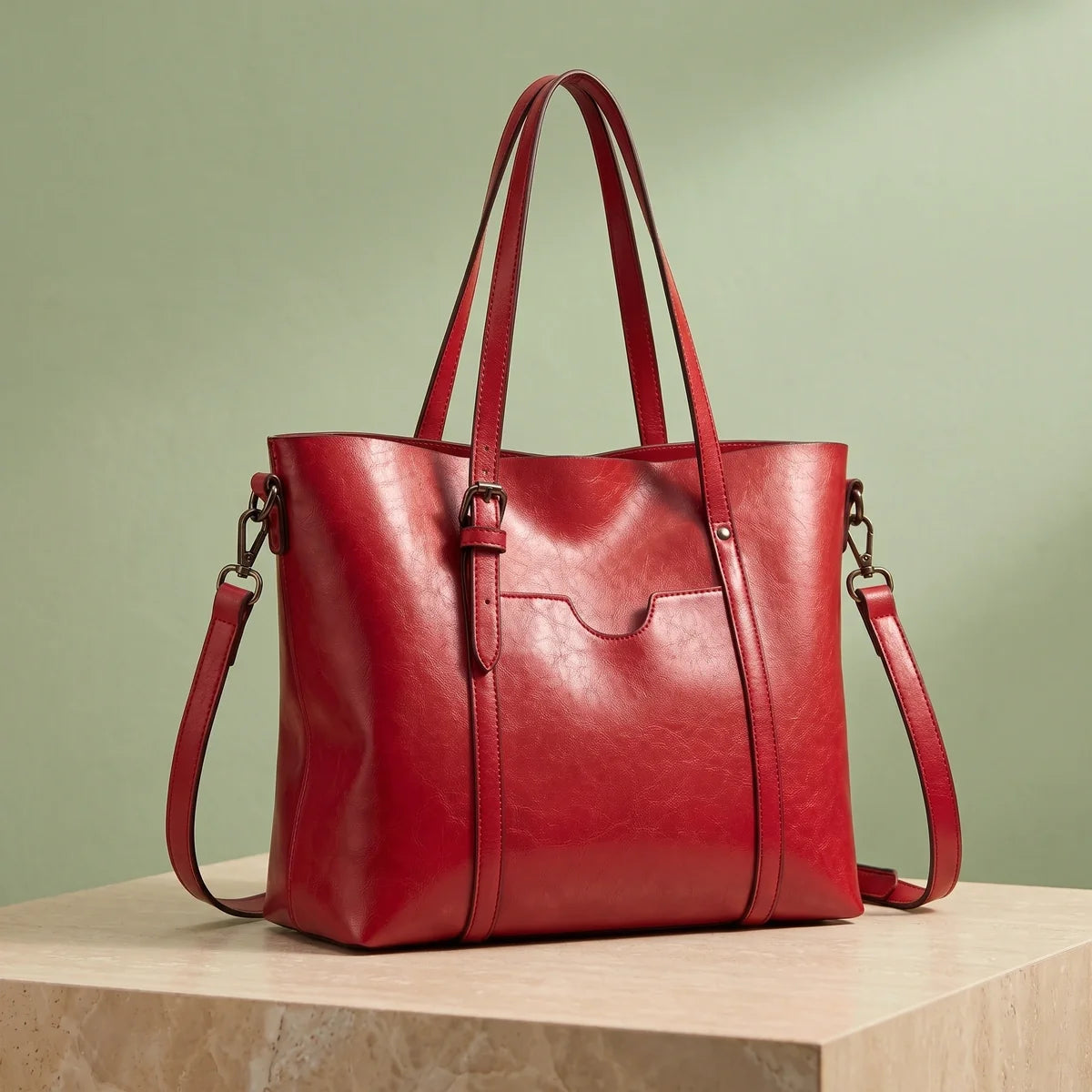 Winifred Vegan Leather Tote Bag