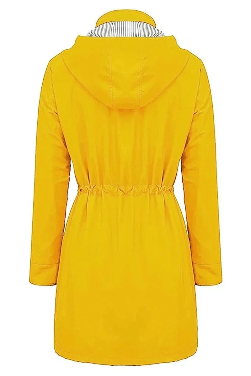 Women's Weatherproof Jacket | Hooded Raincoat Lined