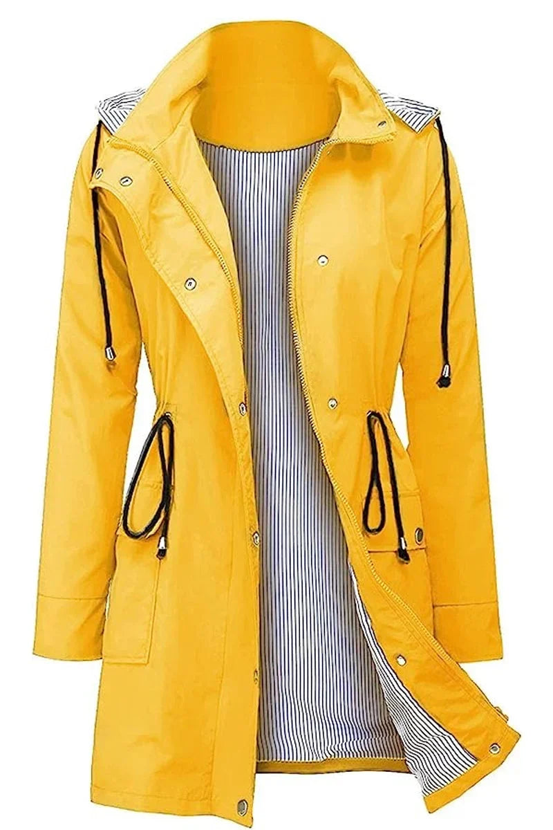 Women's Weatherproof Jacket | Hooded Raincoat Lined