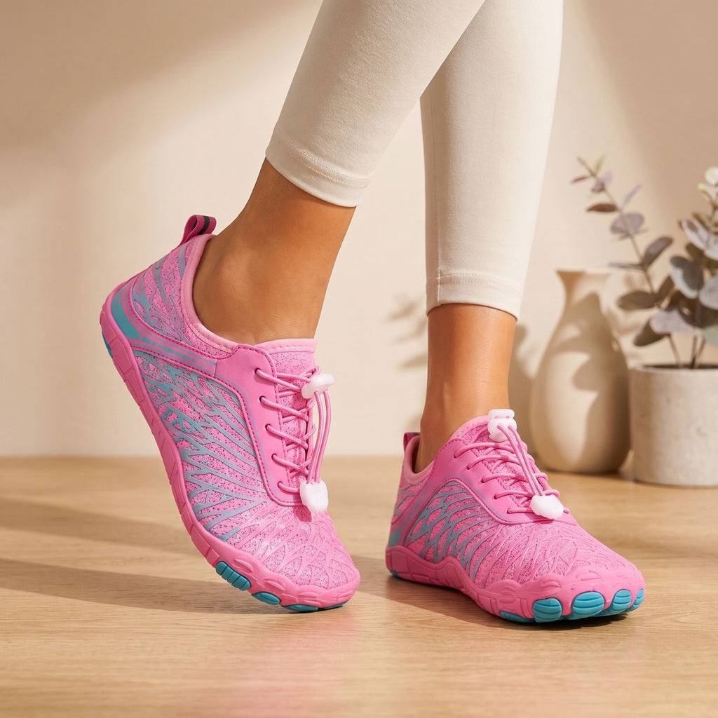 Olivia | Women's Barefoot Wide Toe Box Lightweight Anti-Slip Walking Sneakers