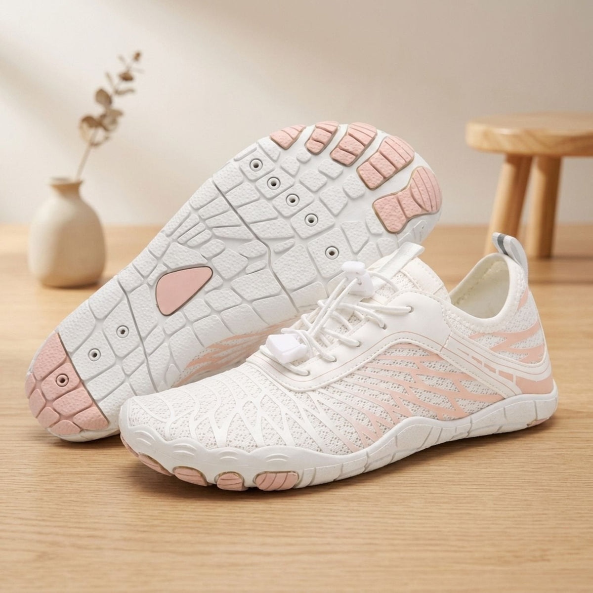 Olivia | Women's Barefoot Wide Toe Box Lightweight Anti-Slip Walking Sneakers
