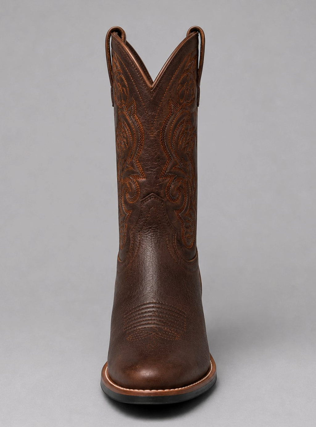 Layla | Women's Embroidered Leather Cowgirl Western Pull-On Boots