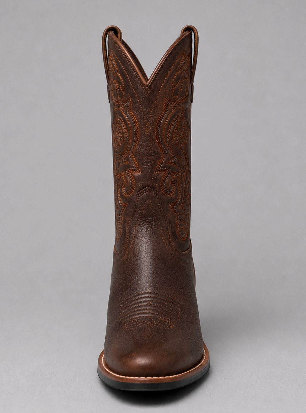 Layla | Women's Embroidered Leather Cowgirl Western Pull-On Boots