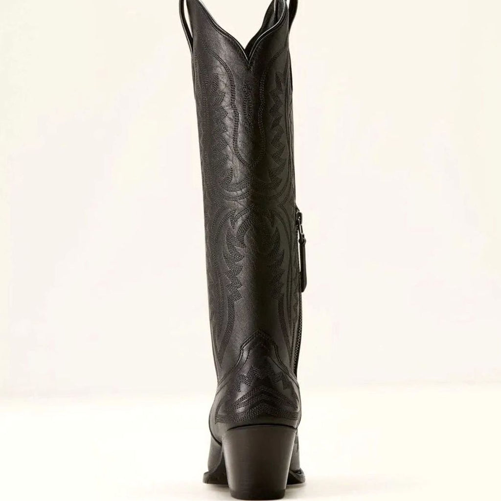 Camila | Women's Embroidered Pointed-Toe Cuban Heel Tall Cowboy Boots