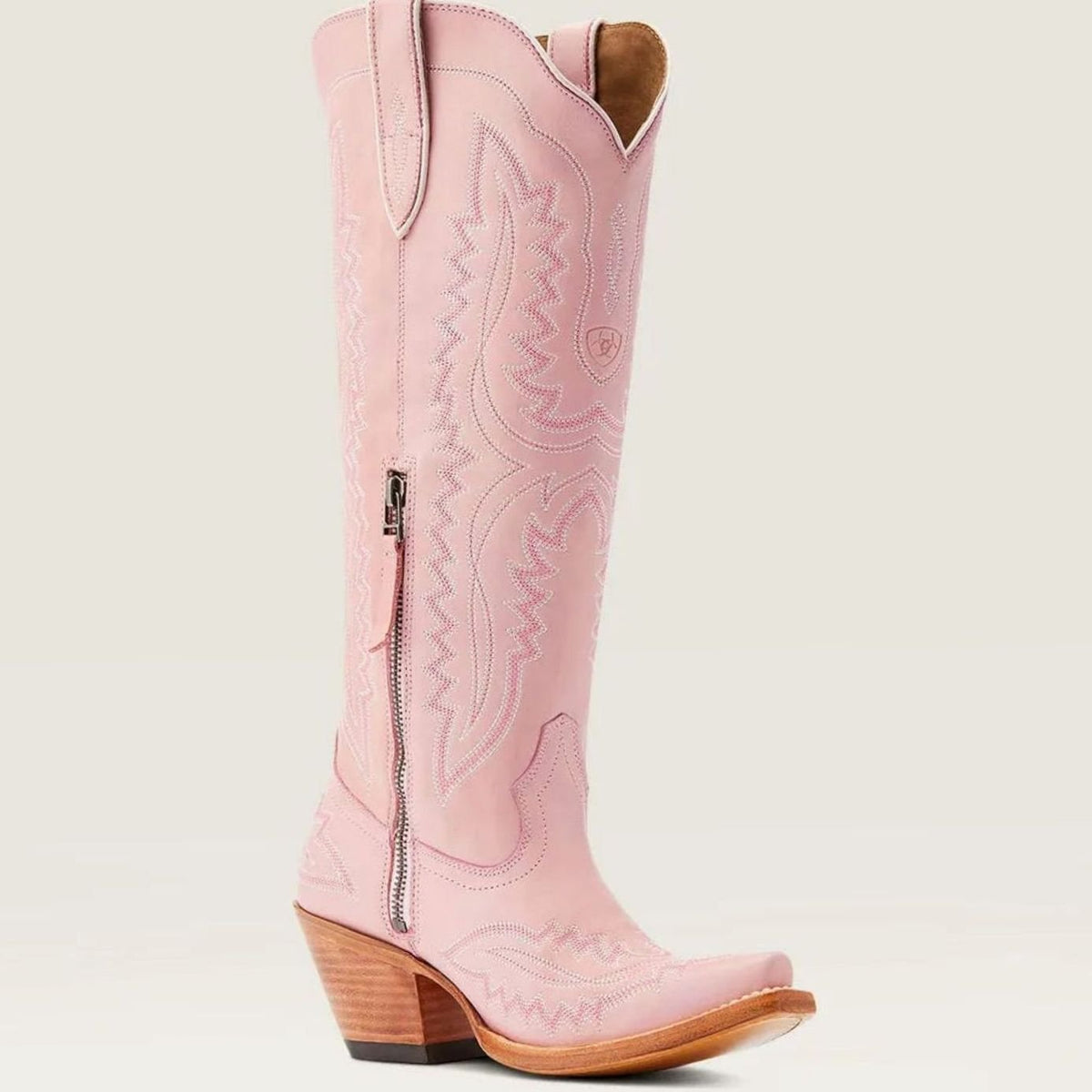 Camila | Women's Embroidered Pointed-Toe Cuban Heel Tall Cowboy Boots