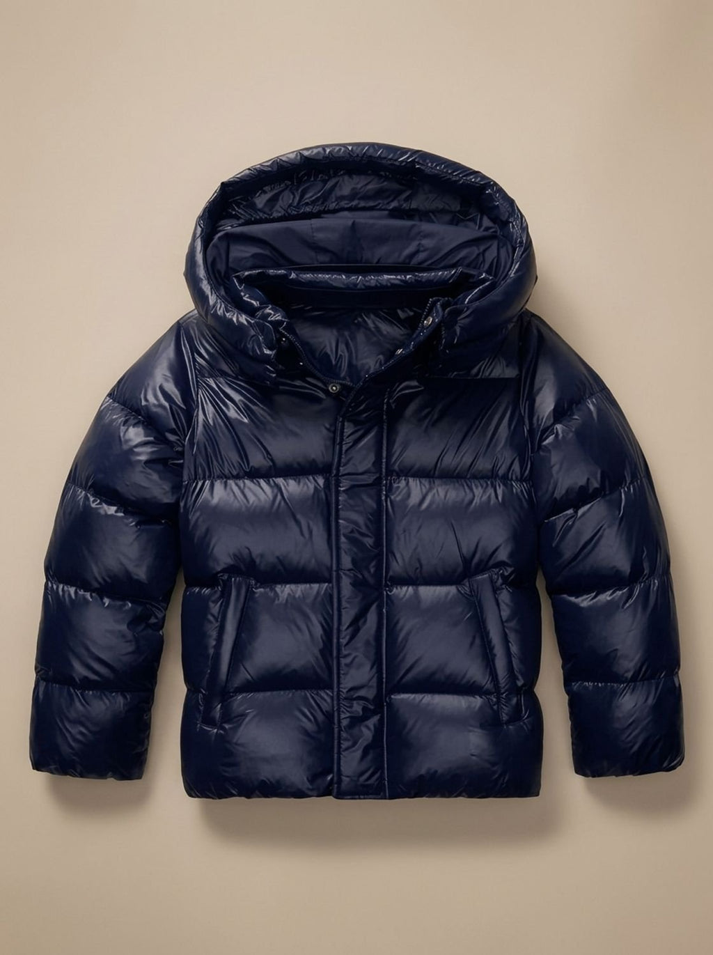 Camila | Women's Hooded Glossy Quilted Puffer Jacket