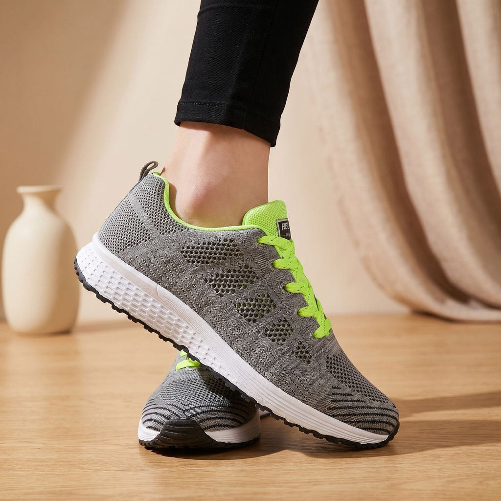 Mia | Women's Orthopedic Lace-Up Breathable Mesh Sneakers