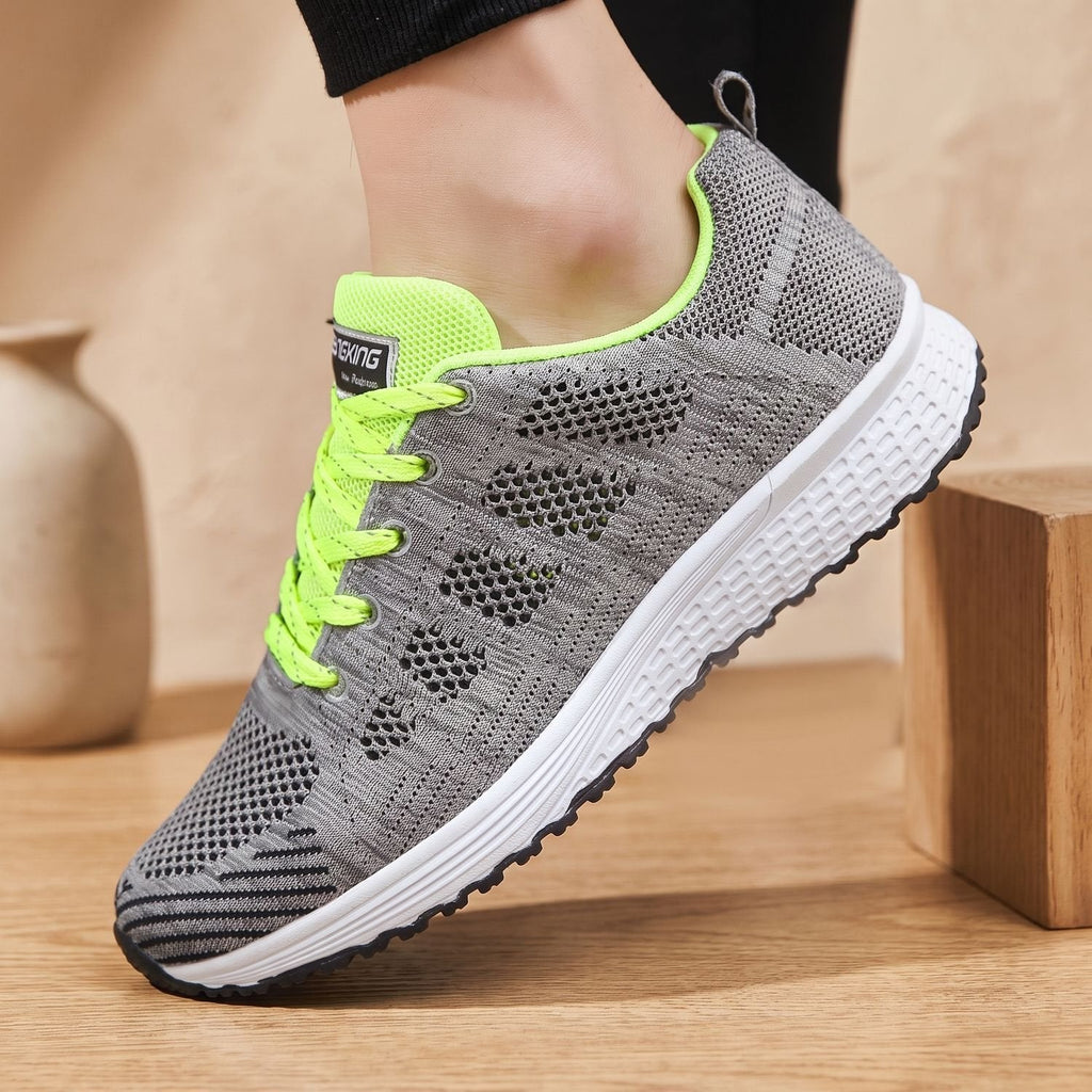 Mia | Women's Orthopedic Lace-Up Breathable Mesh Sneakers