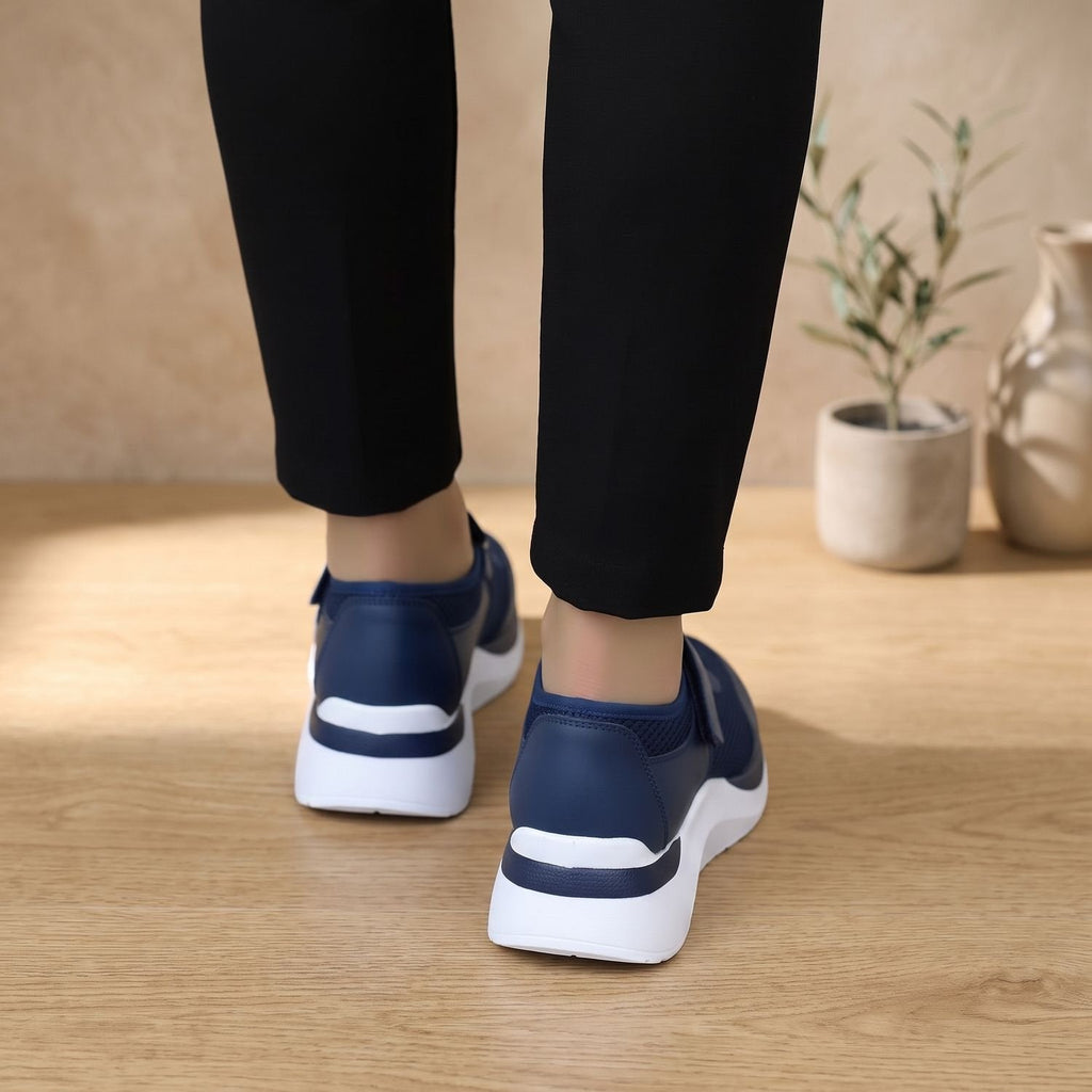 Harper | Women's Orthopedic Mary Jane Mesh Velcro Sneakers