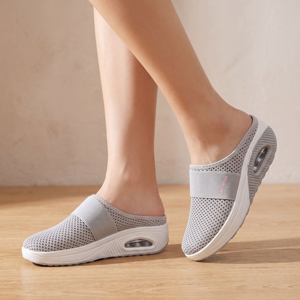 Penelope | Women's Orthopedic Slip-On Mesh Sneakers Air-Cushion Sole