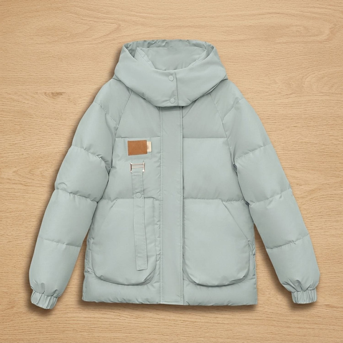 Evelyn | Women's Oversized Quilted Jacket Hooded Water-Resistant Puffer Coat