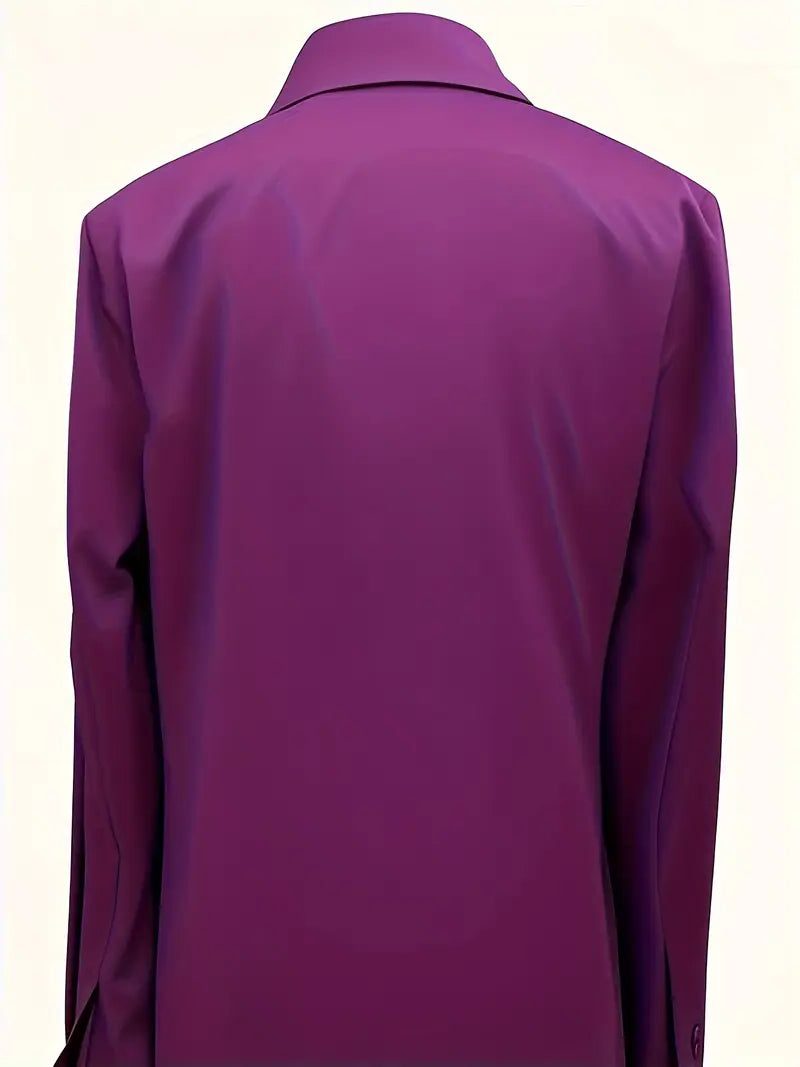 Yuna | Satin Blouse with V-Neck and Long Sleeves for Women